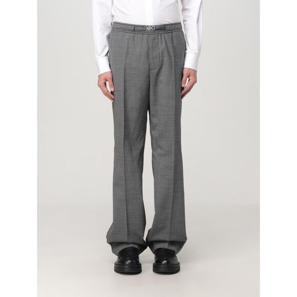 Versace Pants Men Charcoal